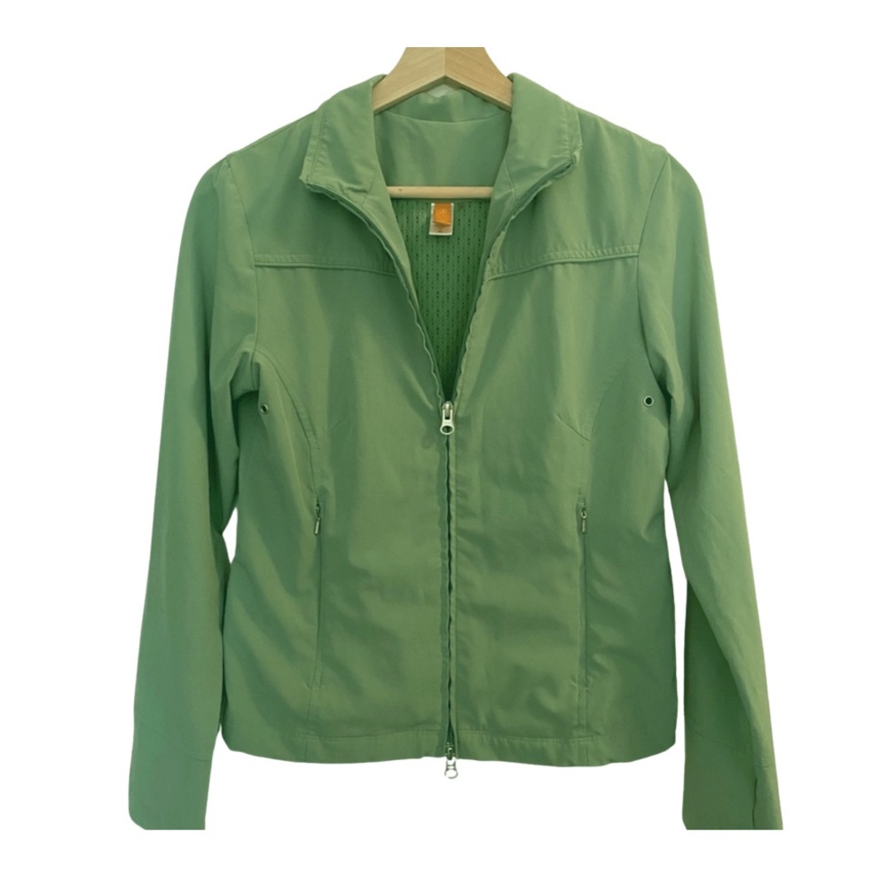 Lucy Avocado Green Activewear ZipUp Jacket - Size XS